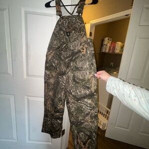 Youth Carhartt Camouflage Overalls